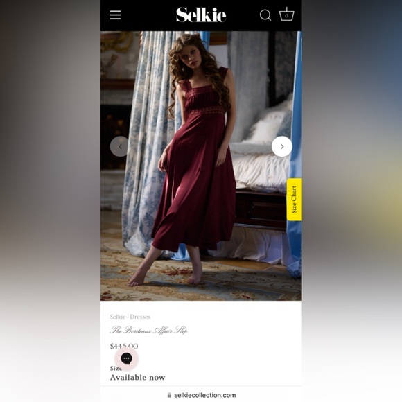 Selkie Dresses & Skirts - Selkie The Bordeaux Affair Slip